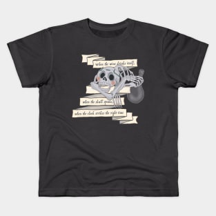 The Last Unicorn Skull Riddle Kids T-Shirt